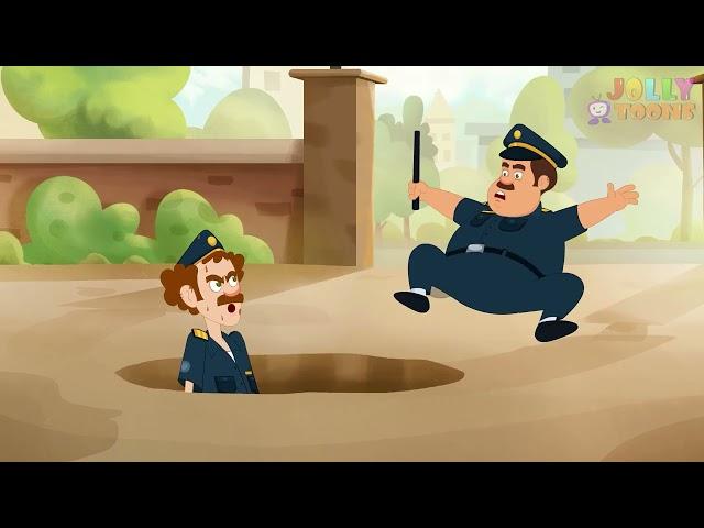 Cops & Crooks Comedy Episode 2 | Jailbreak Gone Wrong!  | Hilarious Cartoon Comedy with Laughter!