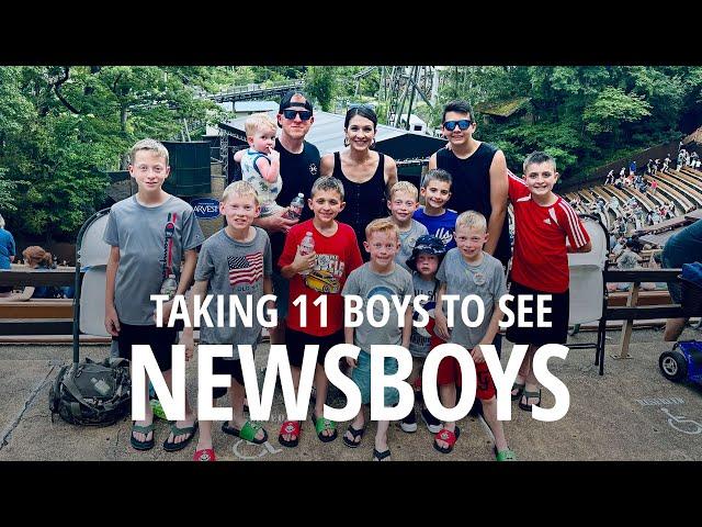 NEWSBOYS With 11 BOYS