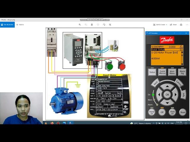 How to Program the VFD using Danfoss VLT Automation Drive and LCP Simulator