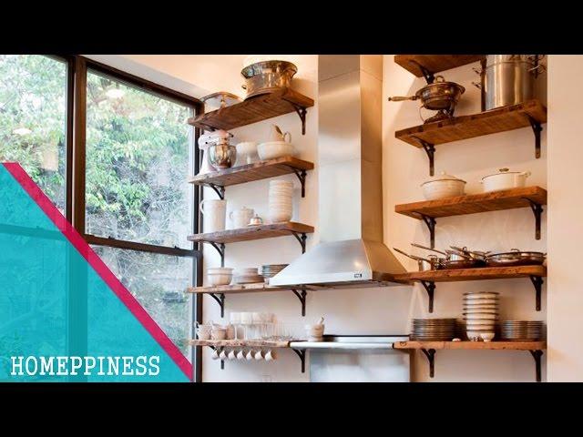 MUST WATCH | 25+ Creative Kitchen Shelves Ideas For Small Kitchen Design