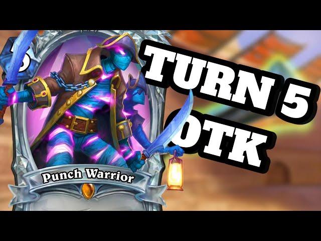 Punch Warrior is insane - Hearthstone Wild