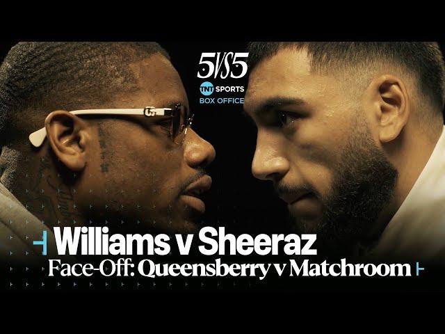 Ammo Williams v Hamzah Sheeraz: Face-Off  5 vs 5: Queensberry vs Matchroom  Warren vs Hearn