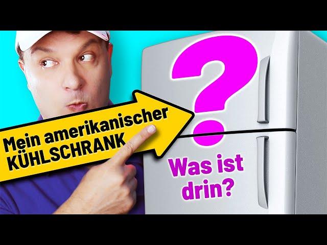 Mein amerikanischer Kühlschrank: Was ist drin?