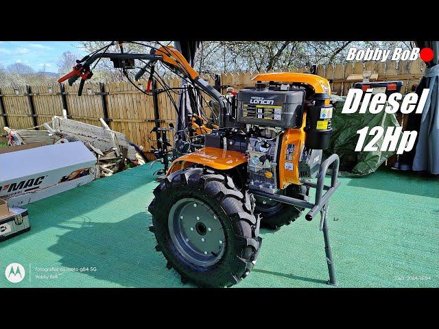 O'Mac MC 12000e-d 462cc 12 Hp - diesel / Two wheel tractor