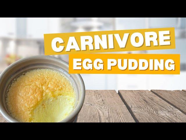 Irresistible Keto Carnivore Egg Pudding