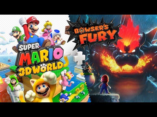 Super Mario 3D World + Bowser's Fury - Full Game 100% Walkthrough