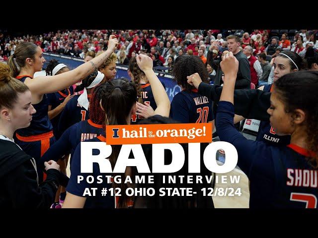 Illini WBB | HC Shauna Green Postgame Radio Interview (12/8/24)