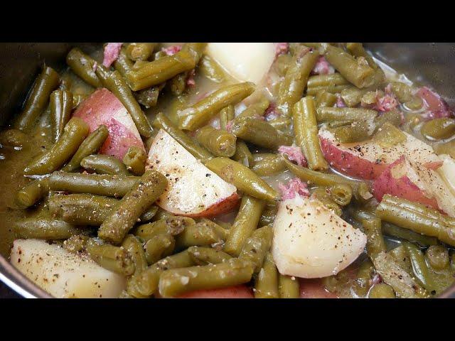 The Best Canned Green Beans AND Potatoes! | Easy Thanksgiving Recipe | Shocking Results!!