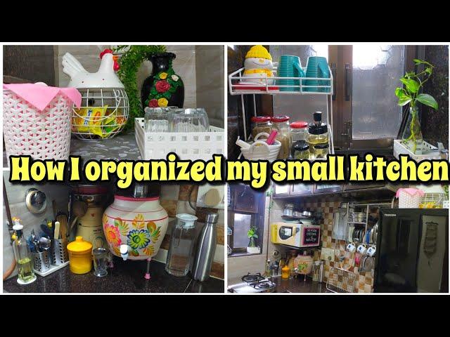 How I organized my small kitchen | Meenaz