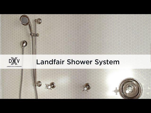 Landfair Thermostatic Shower System by DXV