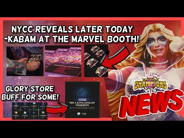 Kabam At NYCC 2024 - Announcements and Reveals Later Today! | Glory Store Buff and More [MCN]