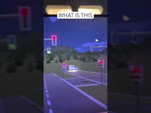 this u-turn traffic light #funny #planetcoaster #trafficlight