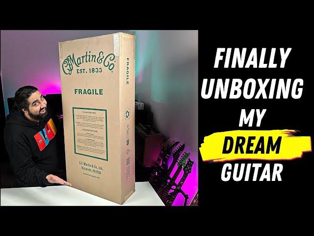 Unboxing The ULTIMATE DREAM Guitar