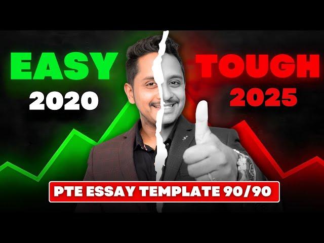 PTE Essay Template 2025 90/90 Guaranteed!