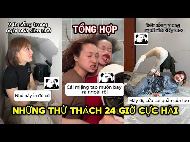 [TỔNG HỢP] Những Thử Thách 24 Giờ Siêu Hấp Dẫn Và Hài Hước Cười Sặc Cơm | Vy Bánh Bao