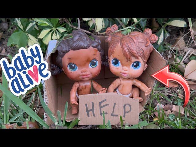 NEW Baby alive crib life dolls adoption story 