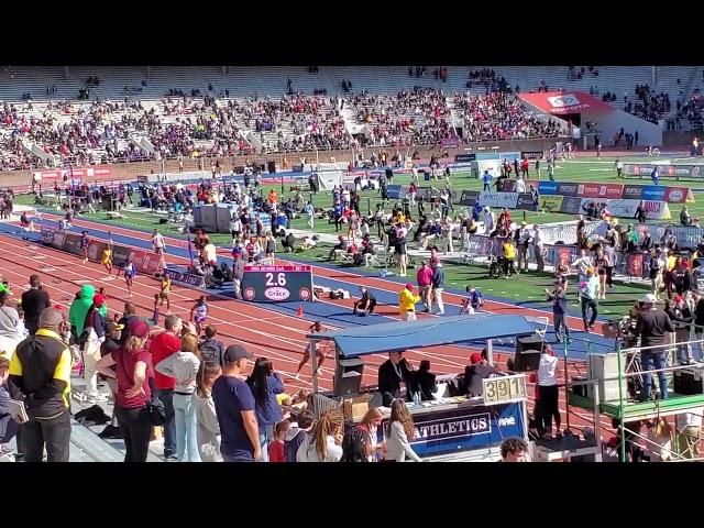 Penn relays 2022|| HS Girls Championship of America 4x100m- Edwin Allen Wins in 43.18sec  