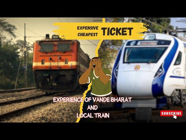 Vande Bharat Train Experience || Expensive and Cheapest Train || Bad Experience in train‍‍