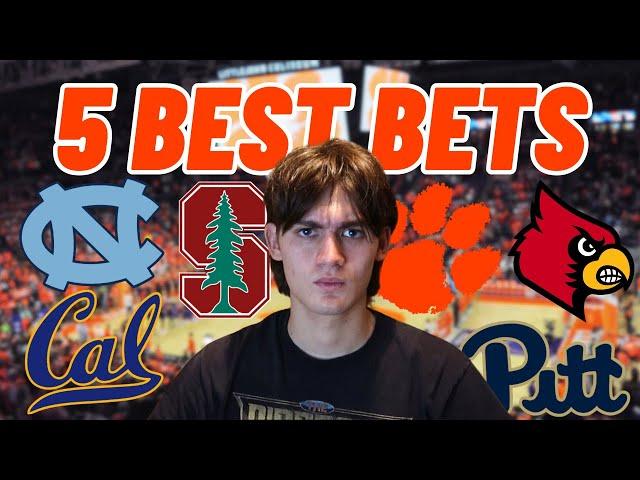 5 BEST BETS FOR COLLEGE BASKETBALL 1/1!