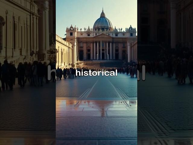 Why St. Peter’s Basilica Took 120 Years to Build! #VaticanCity #SistineChapel #youtubeshorts