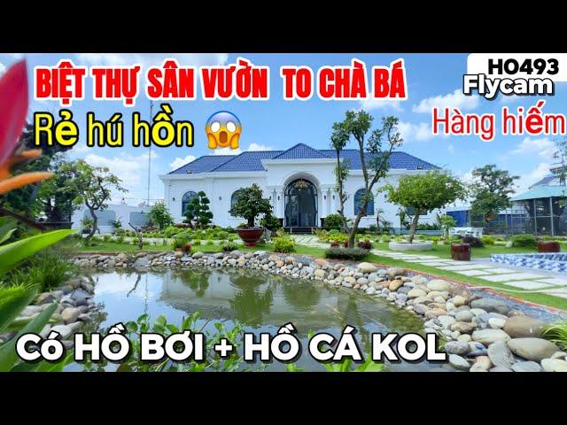 HIẾM đến KHÓ TIN Bán Biệt Thự Sân Vườn rẻ hú hồn, nhanh mới kịp | Nhà vườn 365 Bình Chánh | H0493