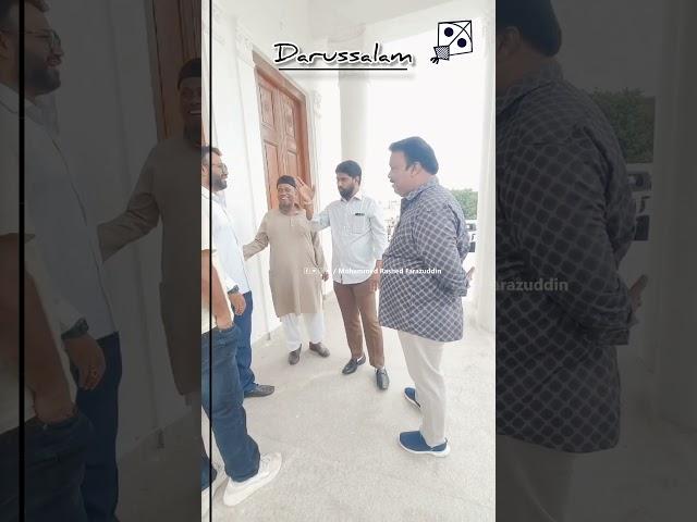 AIMIM Jubilee Hills Contested MLA & Shaikpet Corporator 𝐌𝐨𝐡𝐚𝐦𝐦𝐞𝐝 𝐑𝐚𝐬𝐡𝐞𝐝 𝐅𝐚𝐫𝐚𝐳𝐮𝐝𝐝𝐢𝐧 Sb @ Darussalam.