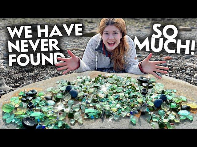 What We Found In 6 Hours. The Most Sea Glass We’ve Ever Found!