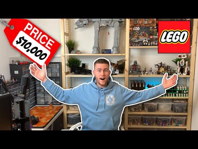 Moving my ENTIRE LEGO collection! (LEGO ROOM TOUR)!