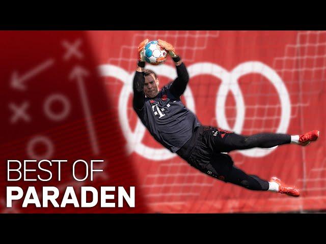 Best Saves | Neuer, Ulreich and Co. in FC Bayern Training