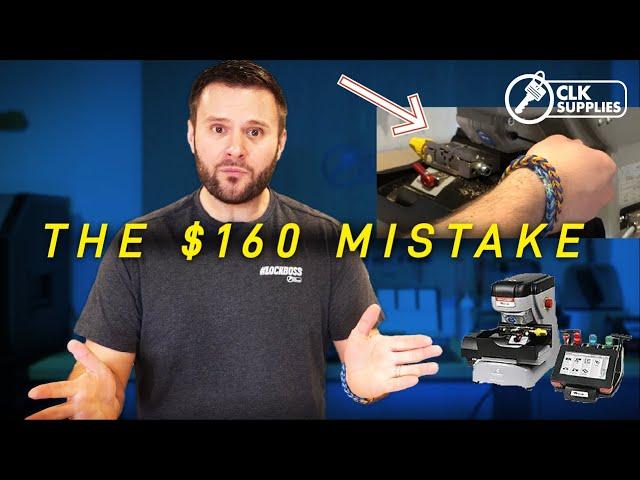 Key Cutting Machine | Don't Make This $160 Mistake On The Keyline 994 Laser Machine!