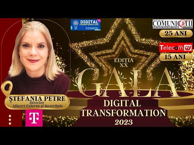 Ștefania PETRE-Telekom Mobile@GALA DX: Cu noua campanie răsturnăm prejudecăți din societate și telco