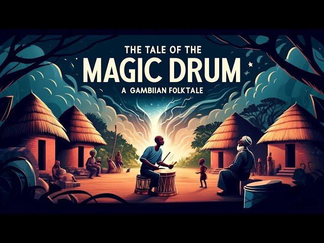 The Tale of the Magic Drum Gambian folktales #africanfolktales