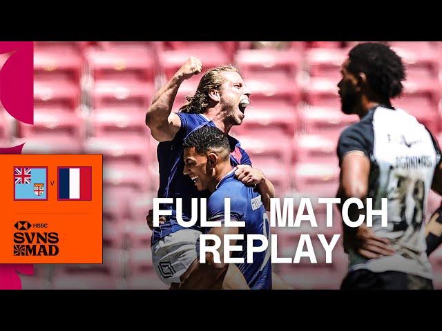 Second-half French revival | Fiji v France | Men's Semi-Final | HSBC Madrid Sevens