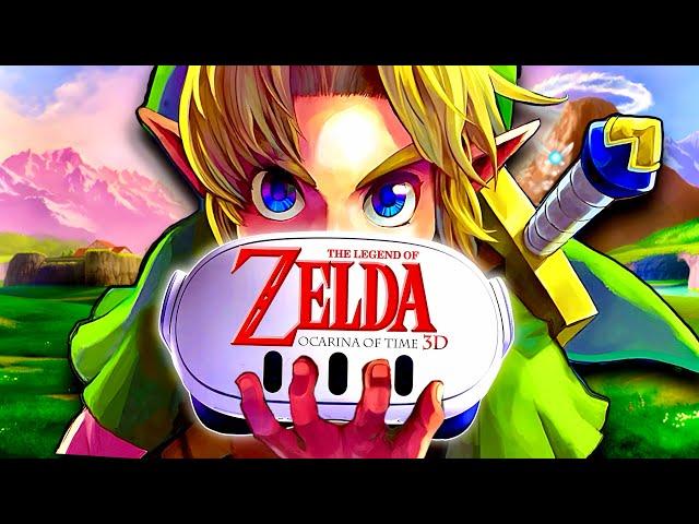 The Best Zelda VR Experience on Quest! Ocarina of Time 3D VR