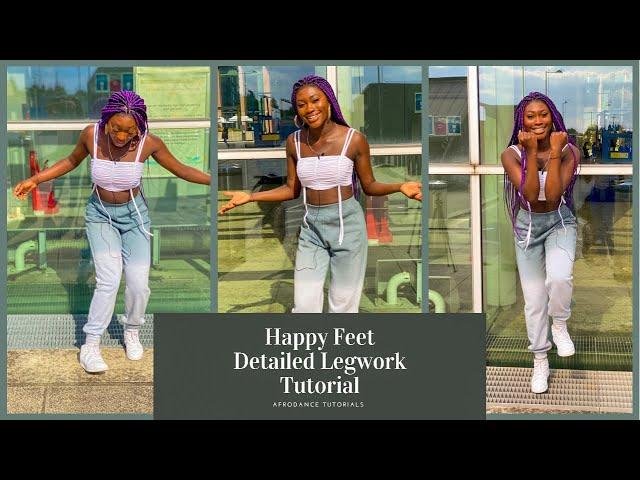 How To Do Happyfeet legwork | Butterfly legwork Tutorial / Dance Tutorial