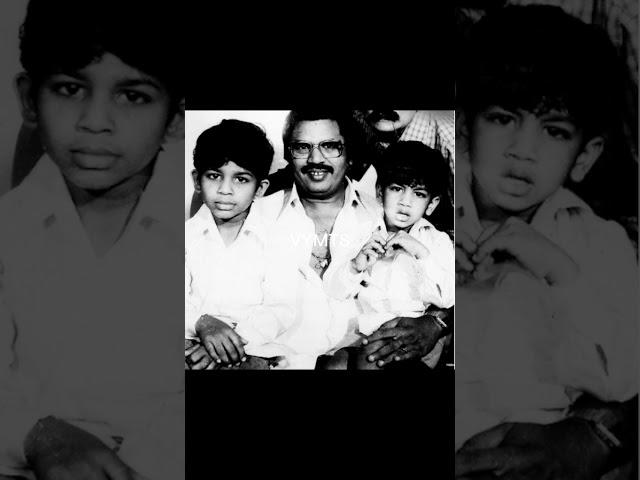 Allu Arjun in childhood with director Dasari Narayana Rao # Allu Arjun and brother with Dasari garu