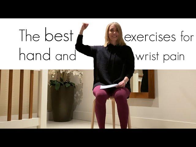 The Best Exercises for Hand and Wrist Pain | Hypermobility & EDS Exercises with Jeannie Di Bon