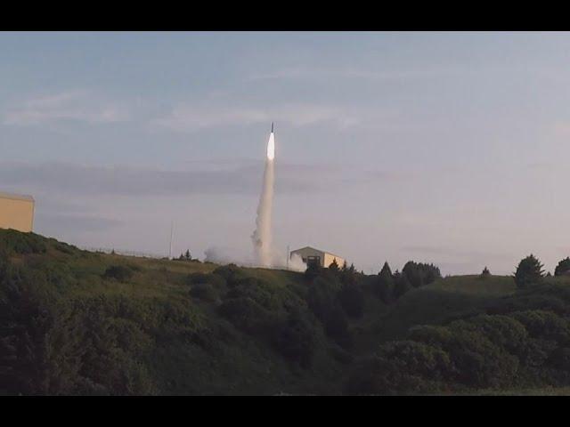 RAW VIDEO: Arrow 3 missile test in Alaska