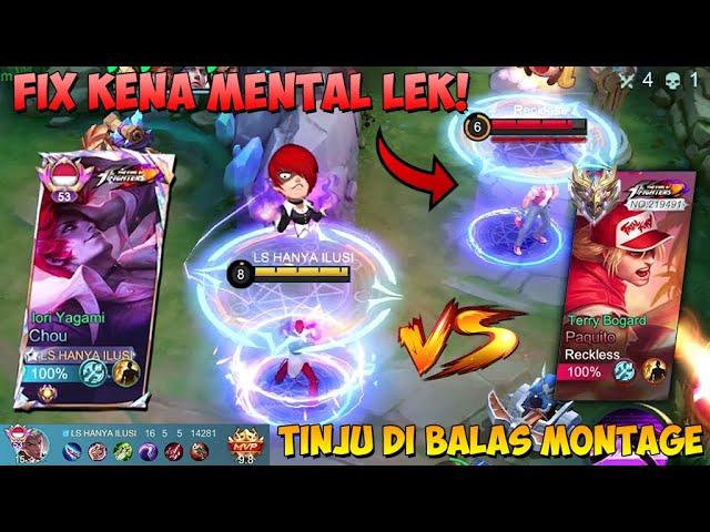 LAGI PUSH MMR CHOU DI IMMORTAL, LANGSUNG KETEMU PAQUITO KOF!! LANGSUNG AJA TINJU DIBALAS MONTAGE COY