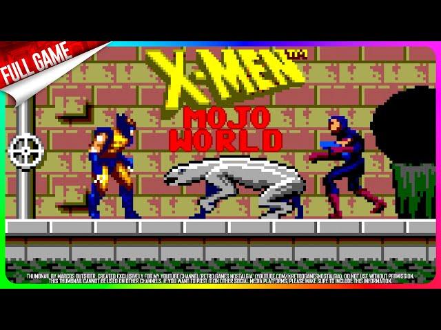 X-Men: Mojo World [Master System Longplay ‧ BR]