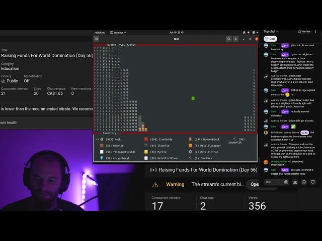 Raising Funds For World Domination (Day 56)