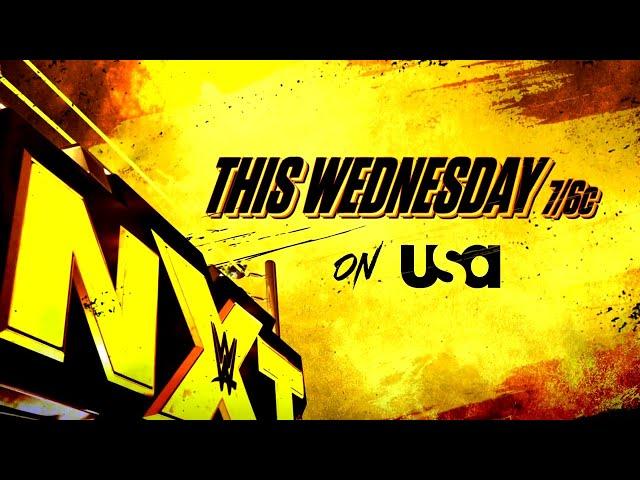 Watch NXT this Wednesday on USA Network at 7/6 C