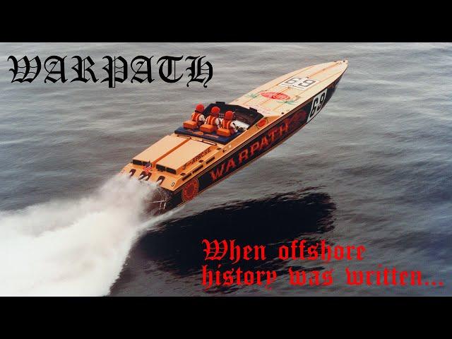 The history of Apache Powerboats "WARPATH" ️