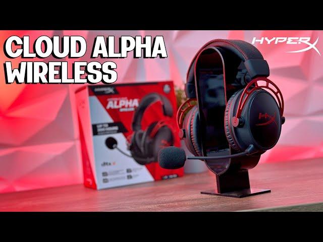 HyperX Cloud Alpha Wireless - 300h BATTERY LIFE [Review]