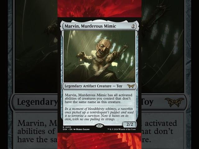 The most broken and disgusting card in Duskmourn #mtg #commanderdeck #magicthegathering #edh