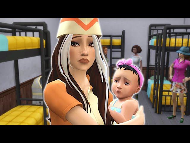 Can my sim raise her baby in a hostel? // sims 4 baby challenge