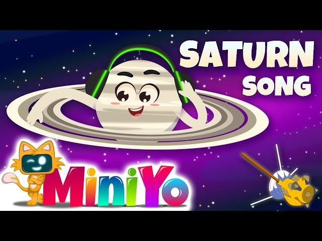 Planet Saturn Song | Planets for Children | Learn More About Saturn's Rings