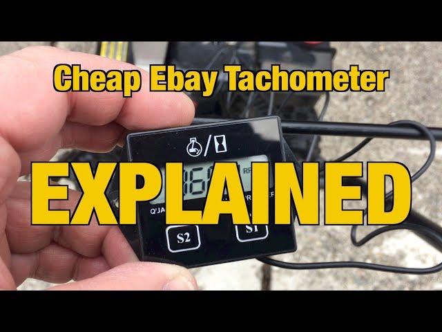 Cheap Ebay Tachometer Explained