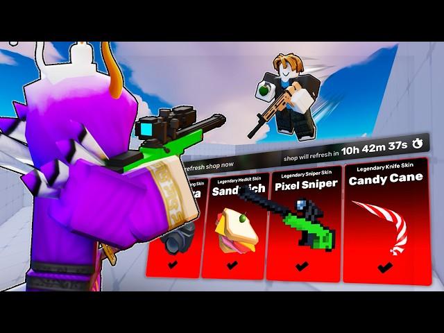 DAILY SKIN SHOP chooses my LOADOUT in Roblox Rivals!