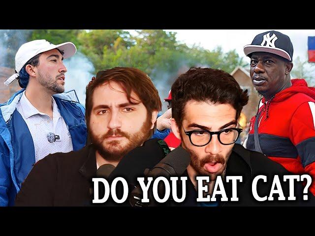 The Truth About "Cat-Eating" Haitians | Hasanabi & Felix Biederman React